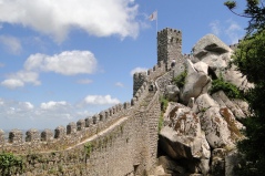 Battlements_of_Moorish_Castle_-_Sintra_-_Portugal - vakantie