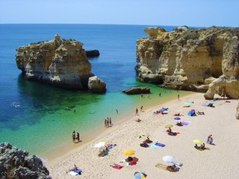Olhos-d´Agua-vakantie Algarve Portugal