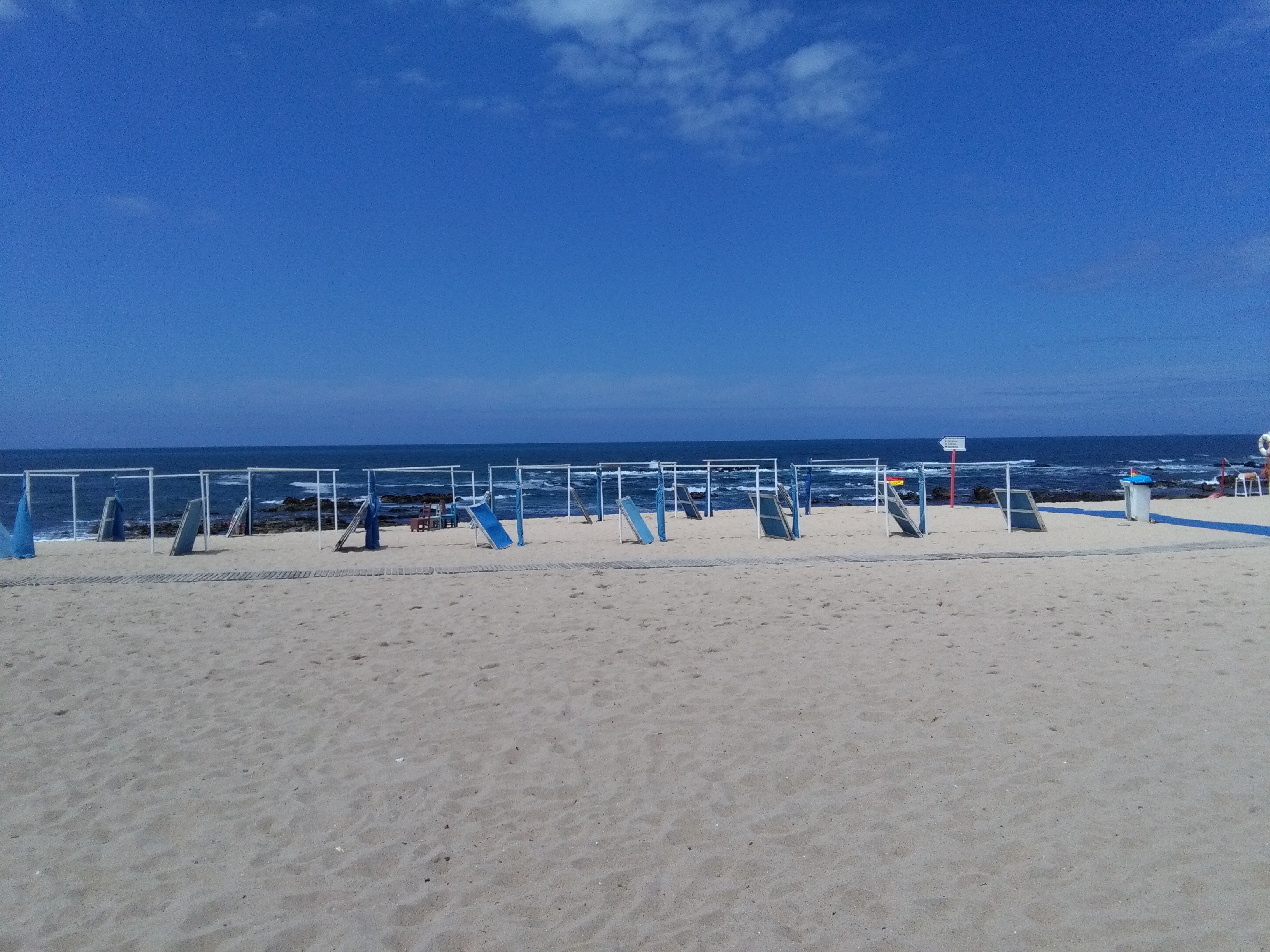 Miramar strand vlakbij Porto